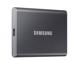 Samsung HARD DISK SSD 1 TB ESTERNO USB 3.2 2,5" T7 ESTERNO GRIGIO (MU-PC1T0T/WW) AUTOALIMENTATO